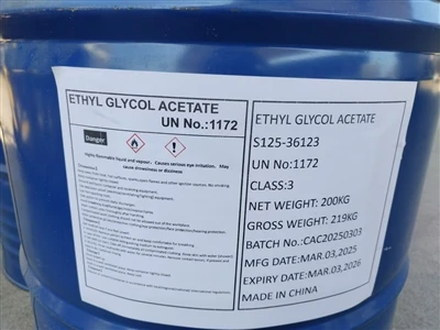2025. március 20 -án az etil -glikol -acetát 25.6mt -t szállították Qingdao K...